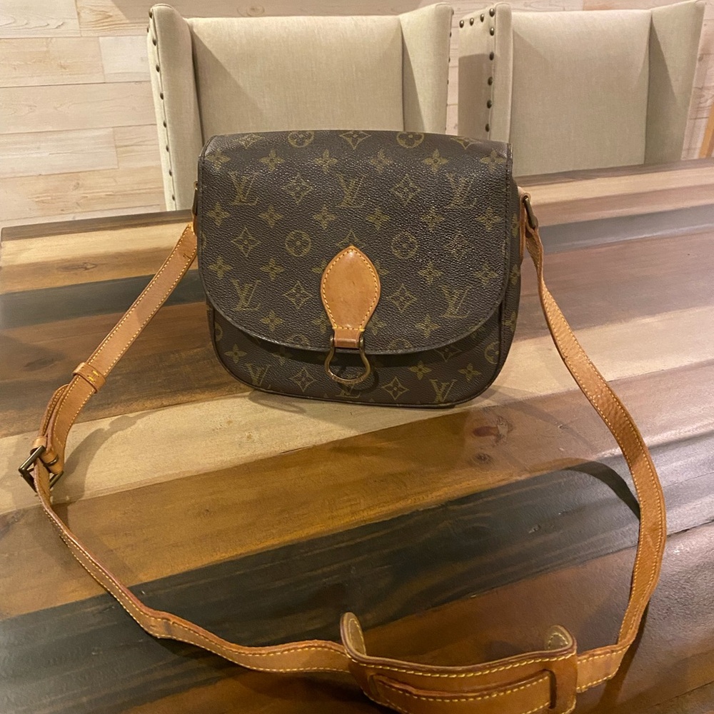 💯 authentic vintage Louis Vuitton saddle  Saint Cloud bag